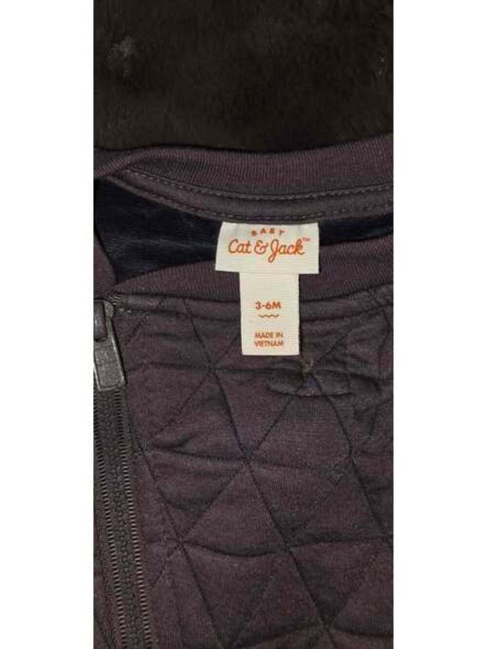 Cat & Jack Baby Quilted Romper 3-6M
